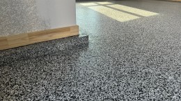 Garage floor coatings