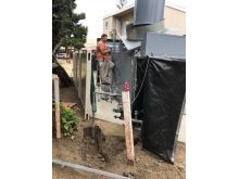 plumber repairing a gas leak in san diego